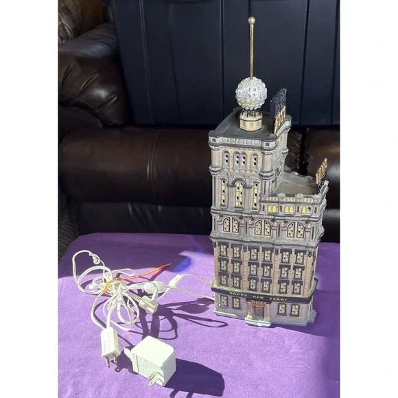 Dept 56 The Times Tower Times Square 2000 Special Edition Works See Desc. Xmas